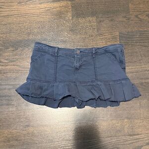 Y2K Garage Navy Blue mini Skirt